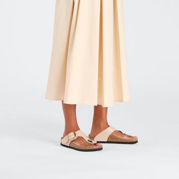 Gizeh Big Buckle : High Shine Beige