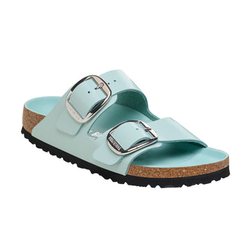 Arizona Big Buckle High Shine Surf Green Natural Leather Patent