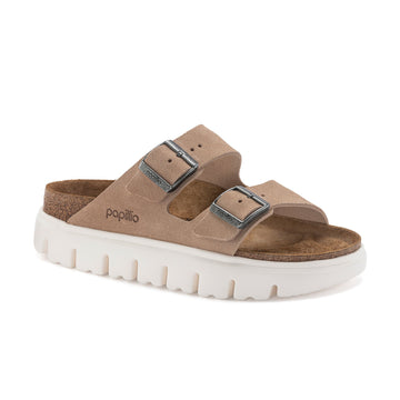 Arizona Chunky Warm Sand Suede Leather