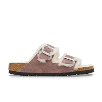 Arizona Shearling Suede Leather/Shearling  Faded Purple