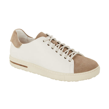 Bend Low Grey Taupe/Eggshell Smooth Leather