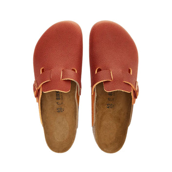 Boston Ginger Brown Embossed Natural Leather