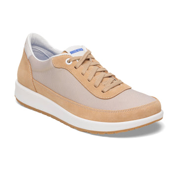Honnef City New Beige/Eggshell Nylon Mesh/Suede Leather