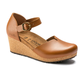 Mary Ginger Brown Smooth Leather